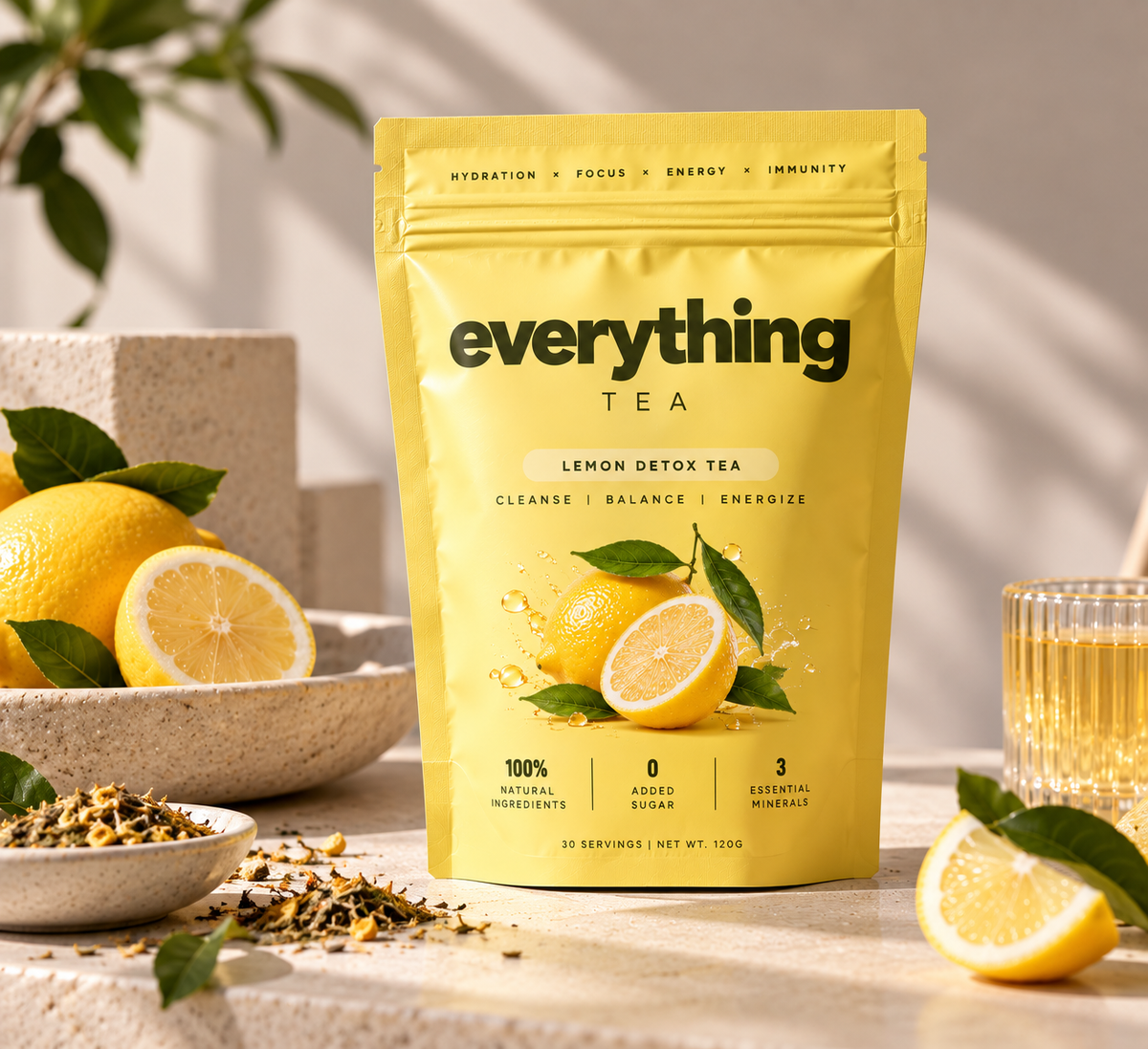 Lemon Detox Tea — everything tea